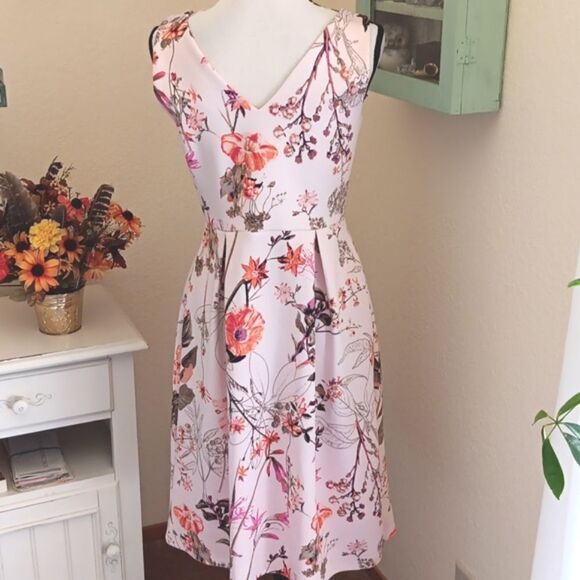 EnFocus Ponte Floral Dress - Picture 6 of 13
